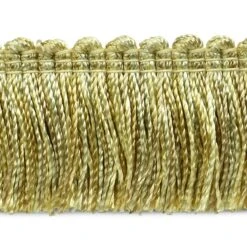 5 Yards Of 1 1/2" ConsoKnitted Brush Fringe | 5 Yard Cut Ivory Gold -Michaels Fabric Sale 520908103824208 2