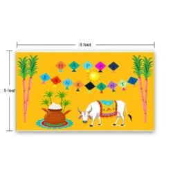 Happy Makar Sankranti Backdrop Banner - Sankranthi Decor Indian Harvest Festival Background Holiday Banner Wall Background Sankranti Party Celebration Decorations Photo Props 29 Happy Makar Sankranti Backdrop Banner - Sankranthi Decor Indian Harvest Festival Background Holiday Banner Wall Background Sankranti Party Celebration Decorations Photo Props -Michaels Fabric Sale 526979725784752 1