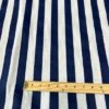 1 Yard Stripe Print Poly Cotton Fabric Navy/White -Michaels Fabric Sale 527222381094320