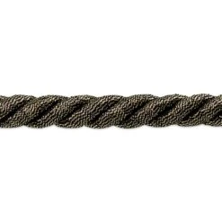 20 Yards Of Holly 3/8" Twisted Cord Trim | 20 Yard Cut Black/ Gold 17 20 Yards Of Holly 3/8" Twisted Cord Trim | 20 Yard Cut Black/ Gold -Michaels Fabric Sale 52842038038432 1