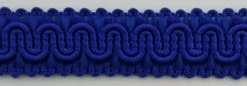 1/2" Scroll Braid Gimp W/ Backing - 12 Continuous Yards - Many Color Options! Royal