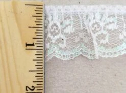 1" Ruffled Gathered Lace Trimming - 12 Continuous Yards! - Color Options! Black 12 1" Ruffled Gathered Lace Trimming - 12 Continuous Yards! - Color Options! Black -Michaels Fabric Sale 54586712804656