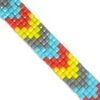 5 Yards Of Dekota Pixel 1/2" Iron On Trim Multi Colors -Michaels Fabric Sale 546375530575008
