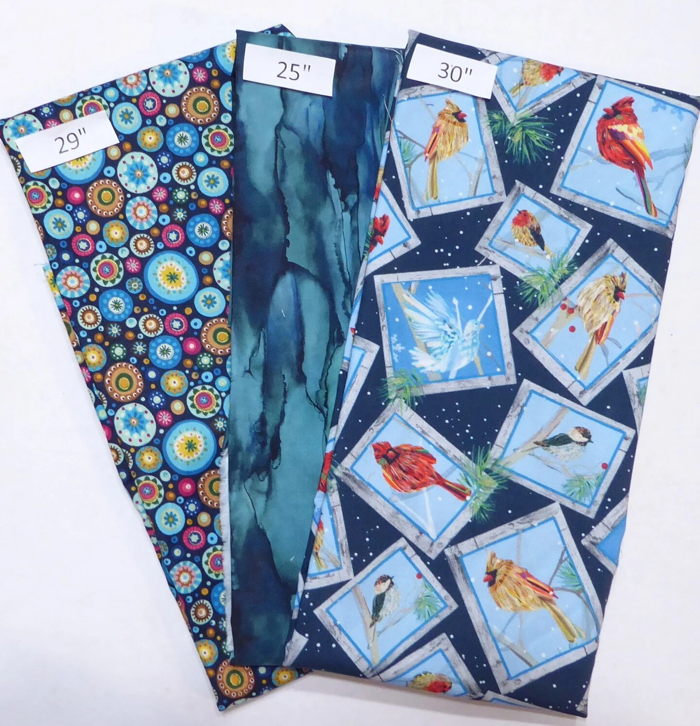 GENERIC Birds Circles Teal 2 Yd 12 In Last The Best End Of Bolt 4 GENERIC Birds Circles Teal 2 Yd 12 In Last The Best End Of Bolt - Image 2