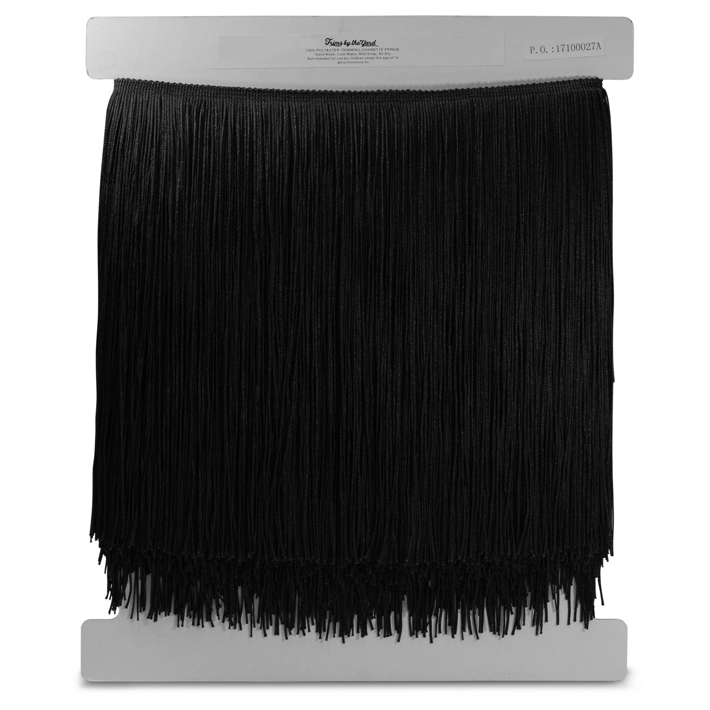 5 Yards Of 12" Chainette Fringe Trim | 5 Yard Cut Pewter 5 5 Yards Of 12" Chainette Fringe Trim | 5 Yard Cut Pewter - Image 3