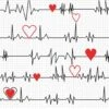Windham Fabrics Calling All Nurses Heart Beat White Cotton Fabric By The Yard -Michaels Fabric Sale 560256601779120