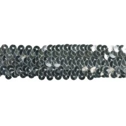 Belagio Stretch Sequin Trim, 1" Wide, 10-Yard Bolt, Silver 6 Belagio Stretch Sequin Trim, 1" Wide, 10-Yard Bolt, Silver -Michaels Fabric Sale 574400444569 1