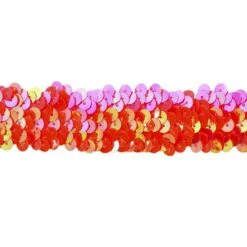 Belagio Stretch Sequin Trim, 1" Wide, 10-Yard Bolt, Hot Pink 6 Belagio Stretch Sequin Trim, 1" Wide, 10-Yard Bolt, Hot Pink -Michaels Fabric Sale 574417221785 1
