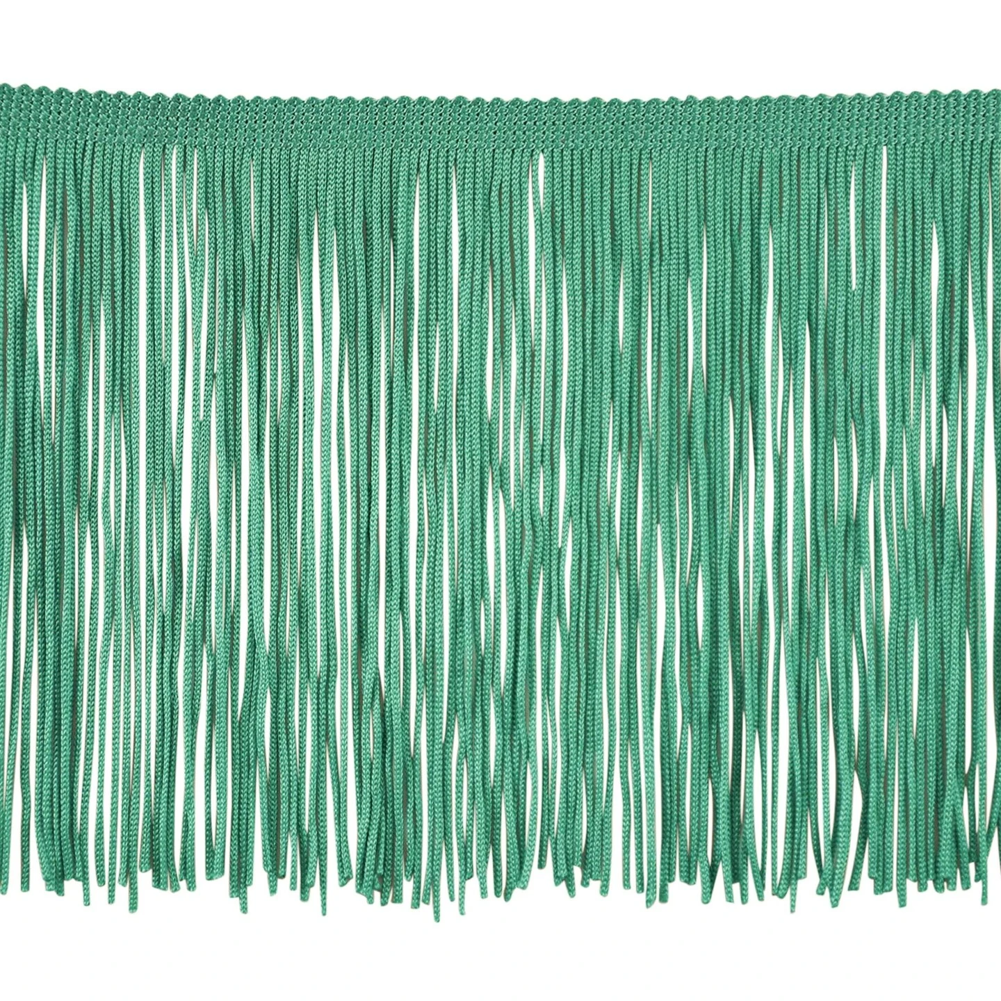 Belagio Chainette Fringe, 6" Wide, Celadon Green, 10-Yard Bolt 4 Belagio Chainette Fringe, 6" Wide, Celadon Green, 10-Yard Bolt - Image 2