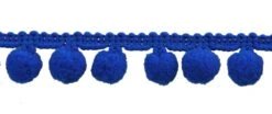 Belagio Pom Trim, 1.25" Wide, 10-Yard Bolt, Royal Blue 7 Belagio Pom Trim, 1.25" Wide, 10-Yard Bolt, Royal Blue -Michaels Fabric Sale 574443927705 2