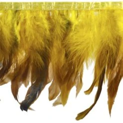 Belagio Feather Trim, 9" Wide, 10-Yard Bolt, Bright Yellow 12 Belagio Feather Trim, 9" Wide, 10-Yard Bolt, Bright Yellow -Michaels Fabric Sale 574446221465 2