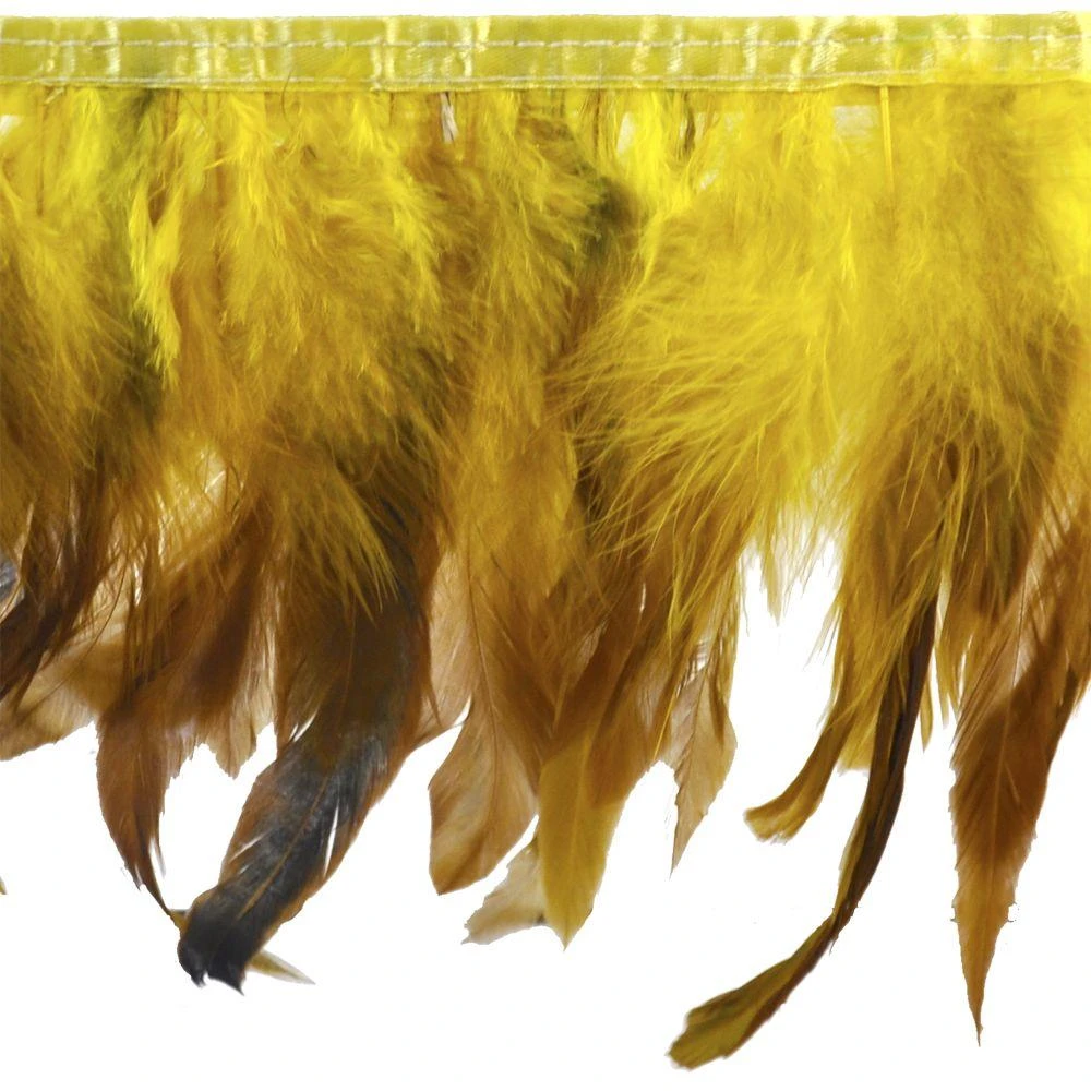 Belagio Feather Trim, 9" Wide, 10-Yard Bolt, Bright Yellow 7 Belagio Feather Trim, 9" Wide, 10-Yard Bolt, Bright Yellow - Image 5