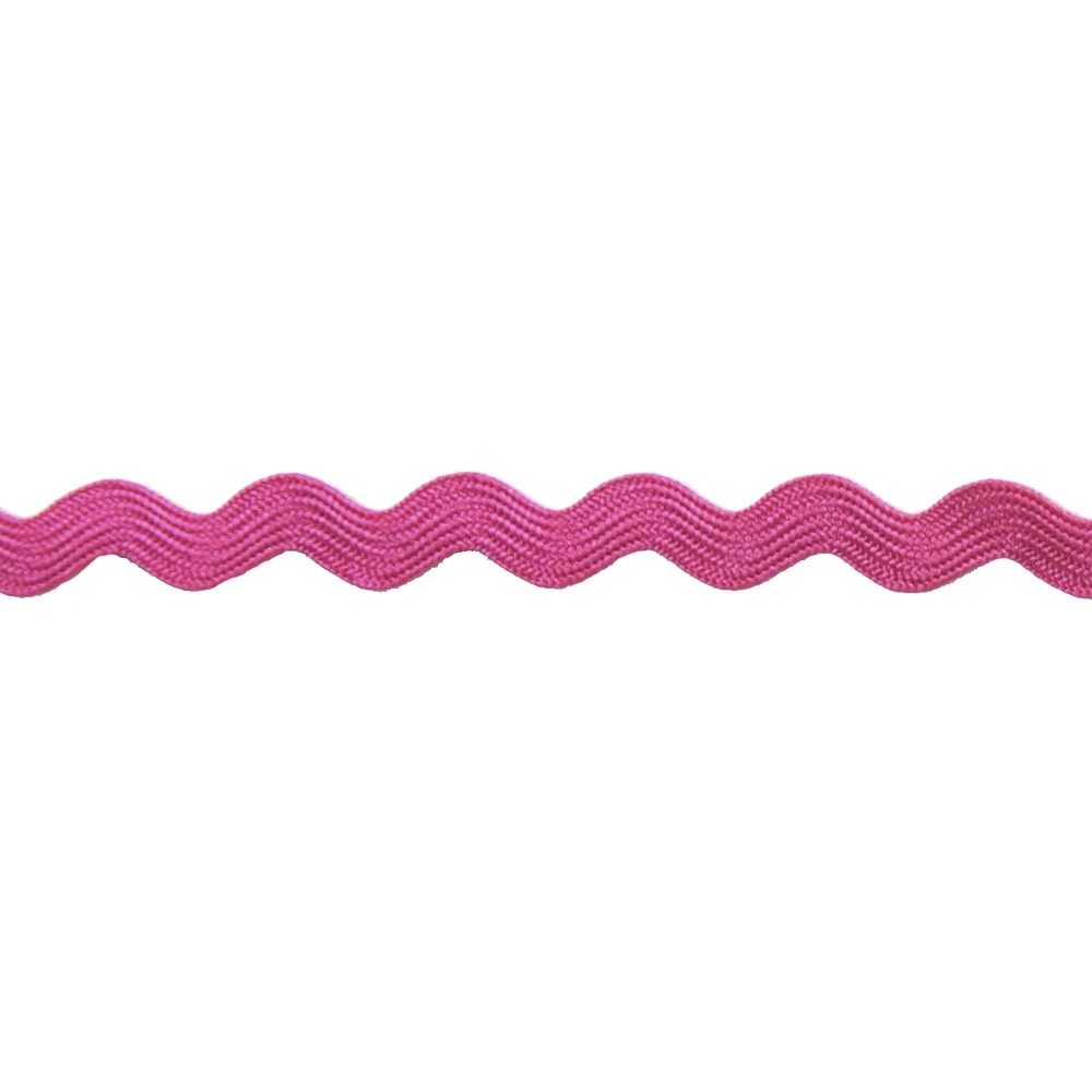 Belagio Small Ric Rac Trim, 0.375" Wide, 25 Yards, Hot Pink 4 Belagio Small Ric Rac Trim, 0.375" Wide, 25 Yards, Hot Pink - Image 2