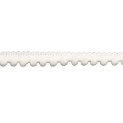 Belagio Pom Trim, 0.75" Wide, 25 Yards, White -Michaels Fabric Sale 574447768729 2