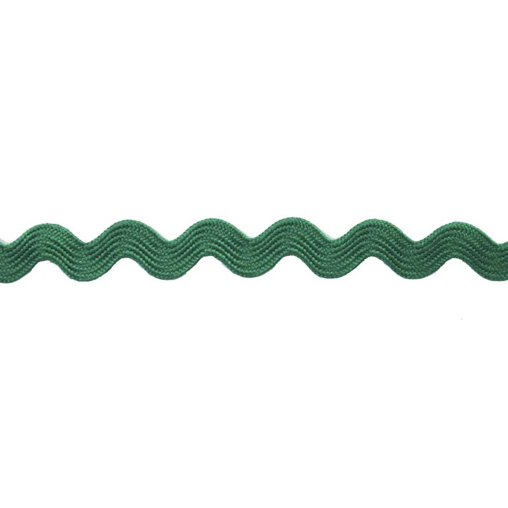 Belagio Small Ric Rac Trim, 0.375" Wide, 25 Yards, Emerald 3 Belagio Small Ric Rac Trim, 0.375" Wide, 25 Yards, Emerald