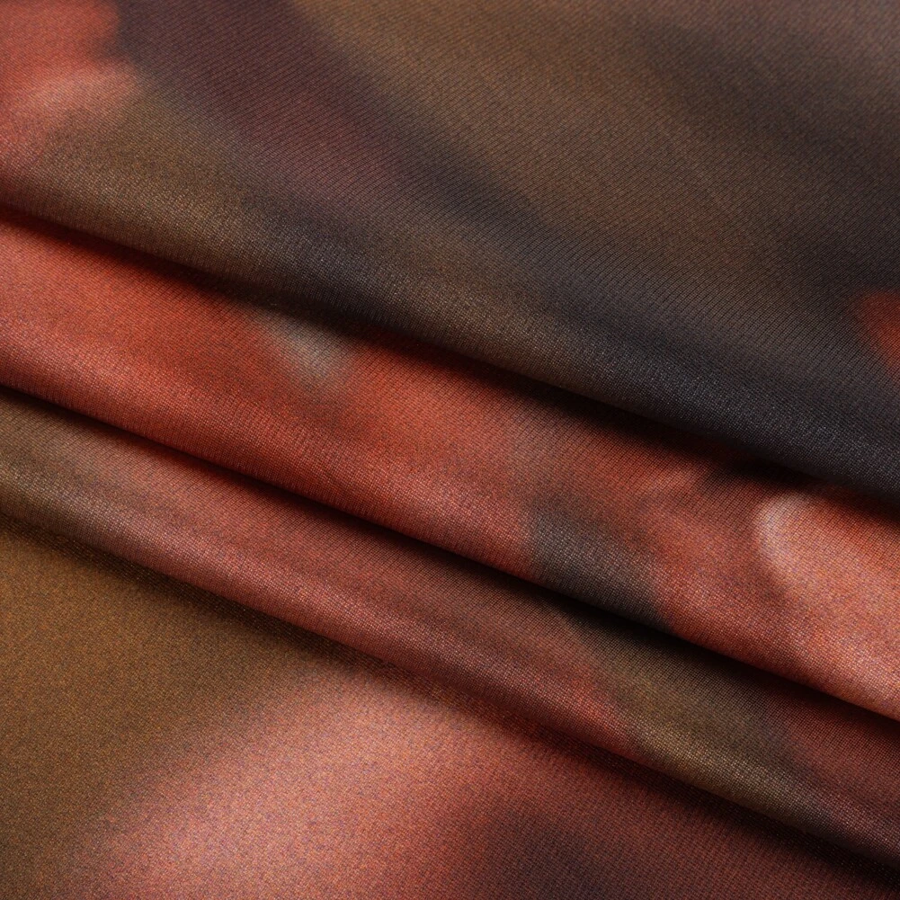 1 Yard Red Light Brown Large Tulip Polyester Mikado Fabric Exclusive Tulip Transformation Print 57 Inch Width 14 1 Yard Red Light Brown Large Tulip Polyester Mikado Fabric Exclusive Tulip Transformation Print 57 Inch Width - Image 12