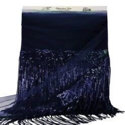 5 Yards Of Blame Sequined Leaf Vine Fringe | 5 Yard Cut Navy Blue 9 5 Yards Of Blame Sequined Leaf Vine Fringe | 5 Yard Cut Navy Blue -Michaels Fabric Sale 6193710790288 1