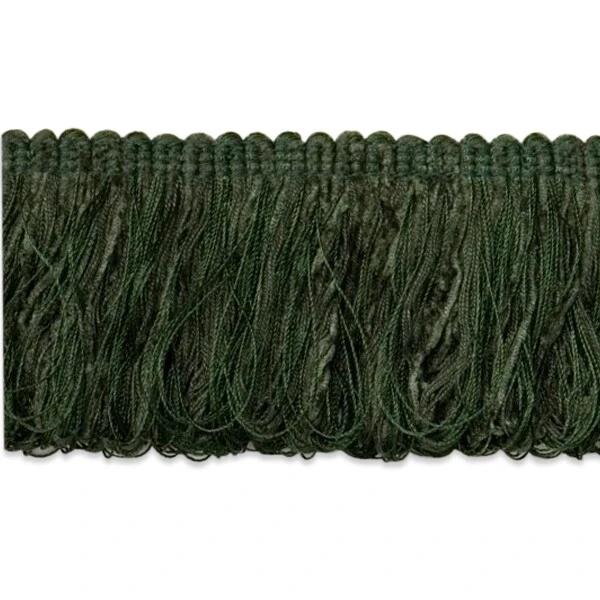 5 Yards Of Chenille Loop Fringe Trim | 5 Yard Cut Hunter Green 3 5 Yards Of Chenille Loop Fringe Trim | 5 Yard Cut Hunter Green