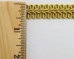 1/2" Chinese French Braid Gimp Trimming - 12 Continuous Yards - Many Colors! Yellow -Michaels Fabric Sale 66664053273904 2