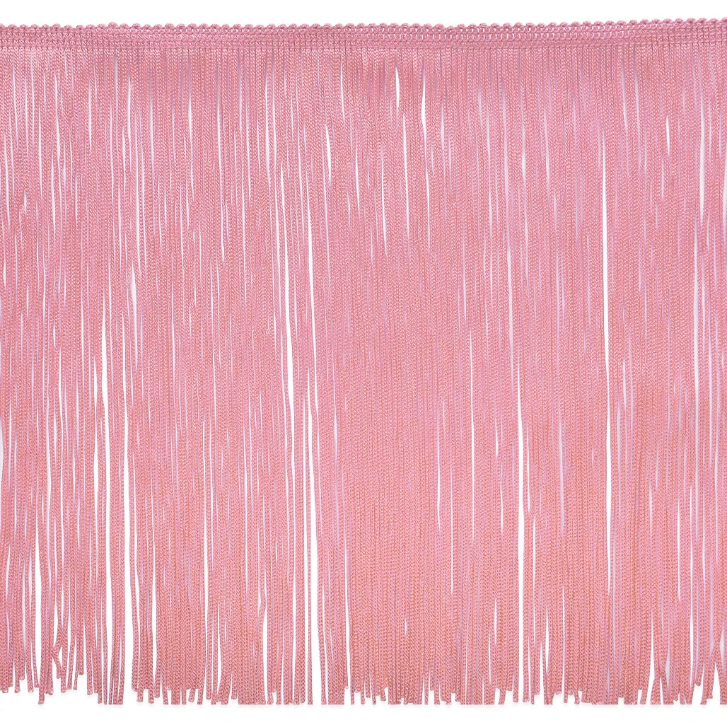 10 Yards Of 12" Chainette Fringe Trim | 10 Yard Cut Pink 3 10 Yards Of 12" Chainette Fringe Trim | 10 Yard Cut Pink