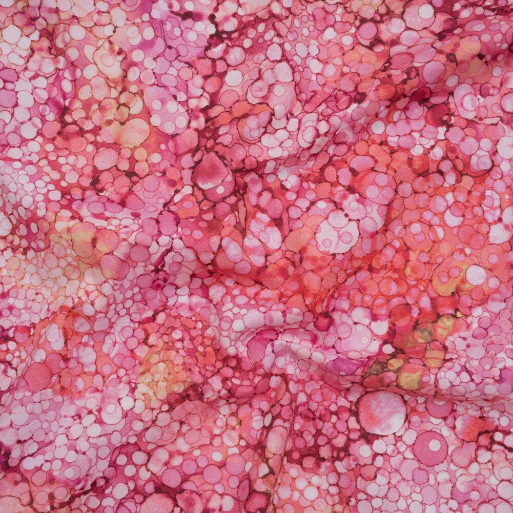 1 Yard Romance Bubbles Quilting Cotton Fabric Bliss Collection Pink Coral Design 43 Inch Width 3 1 Yard Romance Bubbles Quilting Cotton Fabric Bliss Collection Pink Coral Design 43 Inch Width