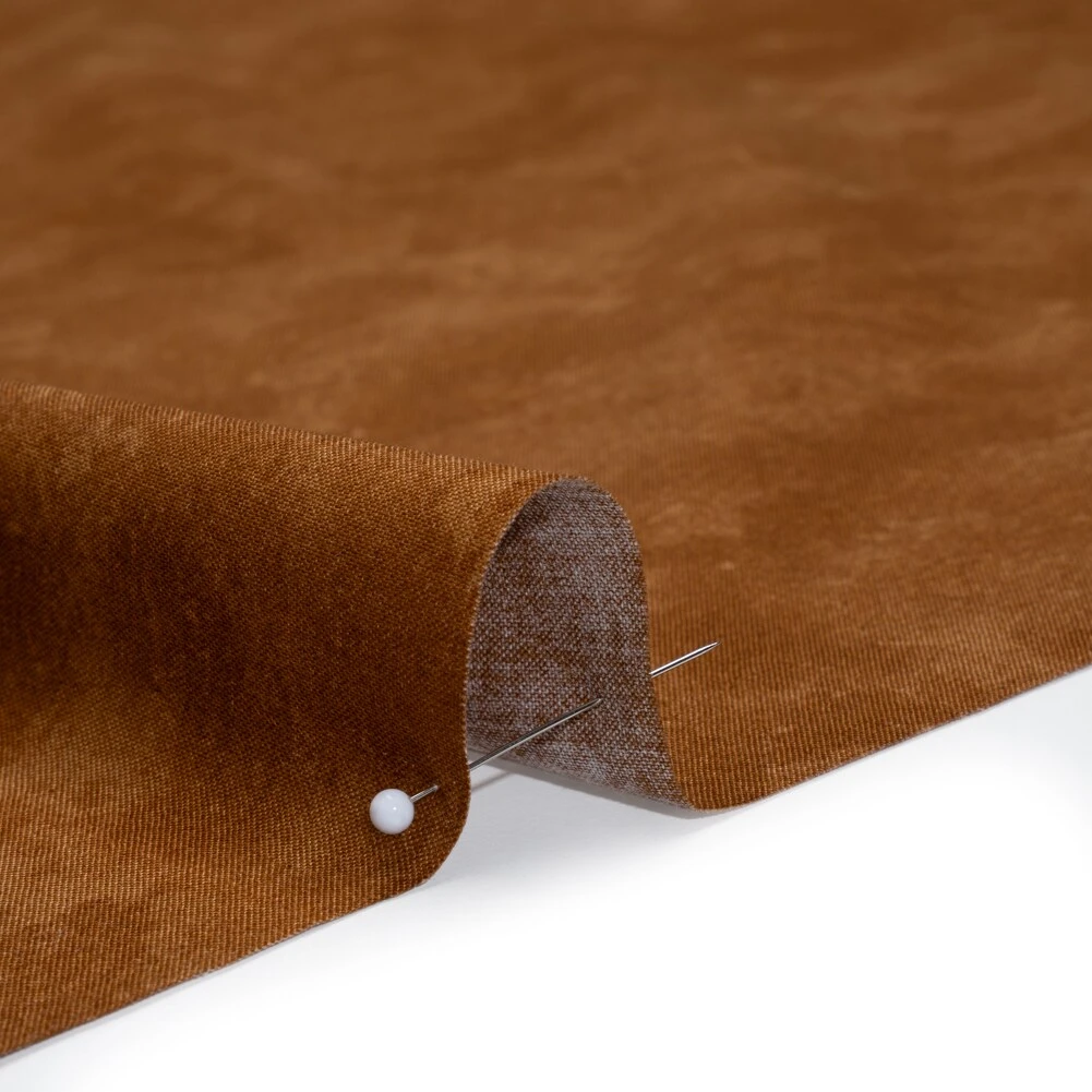 1 Yard Cinnamon Quilting Cotton Toscana Collection Warm Abstract Material 44 Inch Width 4 1 Yard Cinnamon Quilting Cotton Toscana Collection Warm Abstract Material 44 Inch Width - Image 2