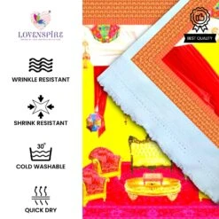 Haldi Ceremony Backdrop Indian Traditional Cloth 5x8 Feet Backdrop Haldi Banner Indian Wall Art Photo Decor Banner Indian Wedding Backdrop Decorative Cloth Haldi Stage Decor 22 Haldi Ceremony Backdrop Indian Traditional Cloth 5x8 Feet Backdrop Haldi Banner Indian Wall Art Photo Decor Banner Indian Wedding Backdrop Decorative Cloth Haldi Stage Decor -Michaels Fabric Sale 79597104789168