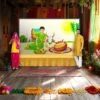 Happy Pongal Backdrop Banner 5x8 Feet Pongal Decor Indian Harvest Festival Background Holiday Banner Wall Backdrop For Photography Pongal Ugadi Party Celebration - Decorative Photo Props -Michaels Fabric Sale 79597952300720