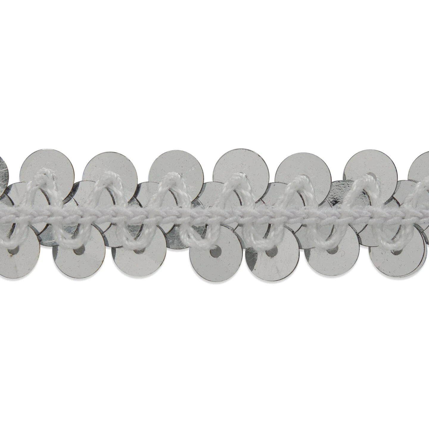 20 Yards Of 1 Row 3/8" Metallic Stretch Sequin Trim | 20 Yard Cut Orange 5 20 Yards Of 1 Row 3/8" Metallic Stretch Sequin Trim | 20 Yard Cut Orange - Image 3