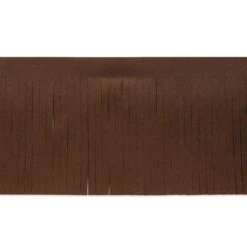 10 Yards Of 4" Premium Vegan Leather Fringe Trim | 10 Yard Cut Brown -Michaels Fabric Sale 86480970352272 3