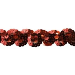 Belagio Sequin Trim, 1" Wide, Serpentine Design, 10-Yard Bolt, Red 6 Belagio Sequin Trim, 1" Wide, Serpentine Design, 10-Yard Bolt, Red -Michaels Fabric Sale 9071250847897 1