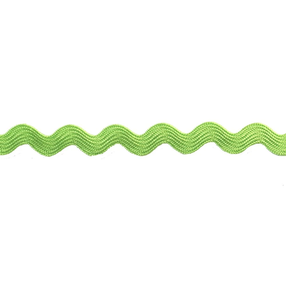 Belagio Small Ric Rac Trim, 0.375" Wide, 25 Yards, Lime 3 Belagio Small Ric Rac Trim, 0.375" Wide, 25 Yards, Lime
