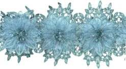 Belagio Venice Lace, 5" Wide, Dimensional Flower Design, 15-Yard Bolt, Teal 6 Belagio Venice Lace, 5" Wide, Dimensional Flower Design, 15-Yard Bolt, Teal -Michaels Fabric Sale 9683035070713 1