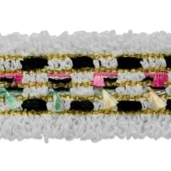 10 Yards Of BabaColorfulConfetti Gimp | 10 Yard Cut Multi Colors