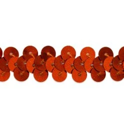 20 Yards Of 1 Row 3/8" Metallic Stretch Sequin Trim | 20 Yard Cut Orange 15 20 Yards Of 1 Row 3/8" Metallic Stretch Sequin Trim | 20 Yard Cut Orange -Michaels Fabric Sale 98691947464336 1