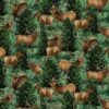 Wild Wings Glenson Range Elk Allover Cotton Fabric -Michaels Fabric Sale D215602S 1
