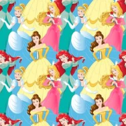 Disney® Princesses Print Fleece -Michaels Fabric Sale D215611S 1 1