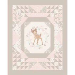 Disney® Bambi Quilt Panel Fabric -Michaels Fabric Sale D215614S 1 1