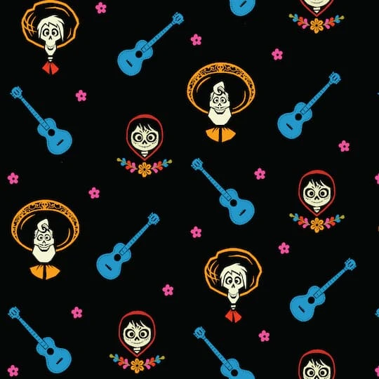 Disney® Pixar™ Coco & Friends Cotton Fabric 3 Disney® Pixar™ Coco & Friends Cotton Fabric