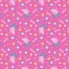 Peppa Pig Pink Toss Cotton Fabric 1 Peppa Pig Pink Toss Cotton Fabric -Michaels Fabric Sale D219509S 1