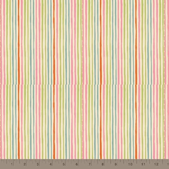 Springs Creative Bohemian Garden Stripe Cotton 5 Springs Creative Bohemian Garden Stripe Cotton - Image 3
