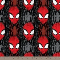 Marvel Spiderman Head Toss Cotton Fabric -Michaels Fabric Sale D219522S 2