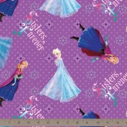 Disney® Frozen Sisters Forever Character Toss Cotton Fabric -Michaels Fabric Sale D219527S 2