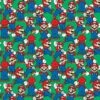 Nintendo® Super Mario Green Packed Mario Cotton Fabric