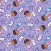 Disney® Doc McStuffins Lavender Hospital Helpers Cotton Fabric -Michaels Fabric Sale D219570S 1
