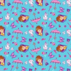 Disney® Fancy Nancy Blue Fancy Things Cotton Fabric -Michaels Fabric Sale D219572S 1 1