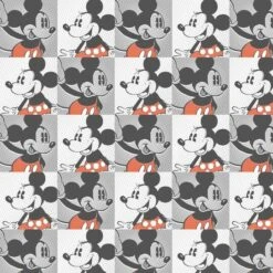 Disney® Mickey & Minnie Vintage Multicolored Pop Art Cotton Fabric -Michaels Fabric Sale D219575S 1 1