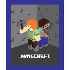 Mojang Minecraft Multicolored Panel Cotton Fabric -Michaels Fabric Sale D219585S 1 1