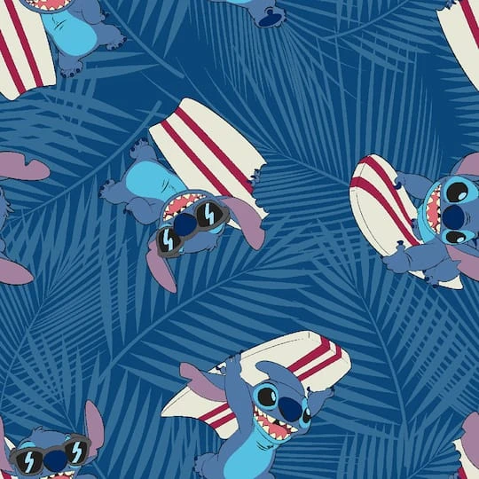 Disney® Lilo & Stitch Surfer Stitch Cotton Fabric 4 Disney® Lilo & Stitch Surfer Stitch Cotton Fabric - Image 2