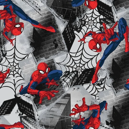 Marvel® Neighborhood Spider-Man Cotton Fabric 3 Marvel® Neighborhood Spider-Man Cotton Fabric